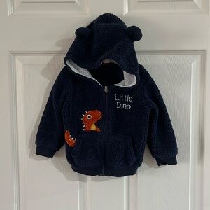little Dino - Infant Hooded Fleece Jacket